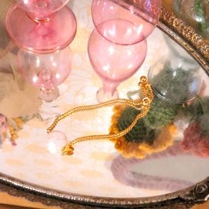 Salty Cali Gold Pearl Bolo Bracelet